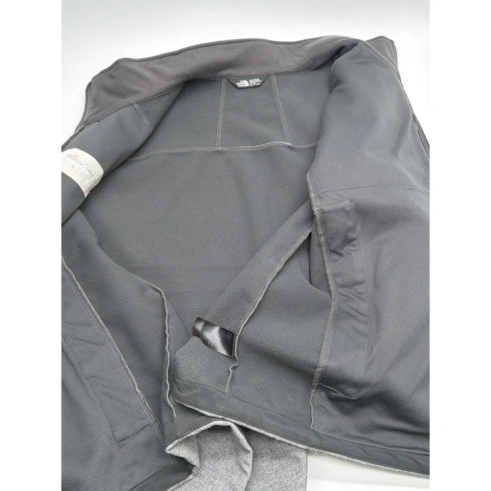 The North Face WindWall Vest Mens XXL Grey Softshell Full Zip Tom Kadlec KIA